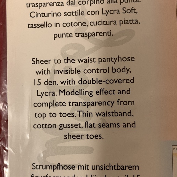 NWT Philippe Matignon pantyhose - Picture 8 of 8